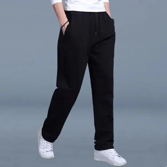 Jogginghosen Herren Gerade | Freizeit Hose Mit Kordelzug