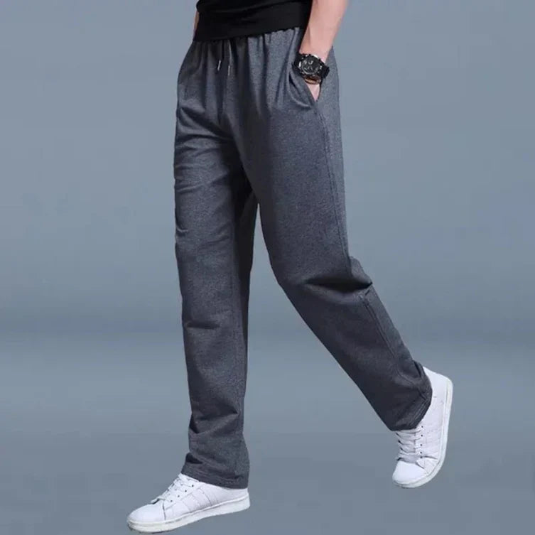 Jogginghosen Herren Gerade | Freizeit Hose Mit Kordelzug
