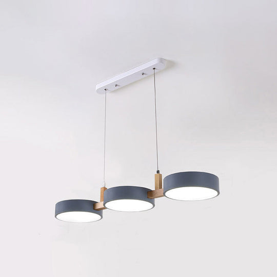 Pendelleuchte Modern | Dreifach Rund