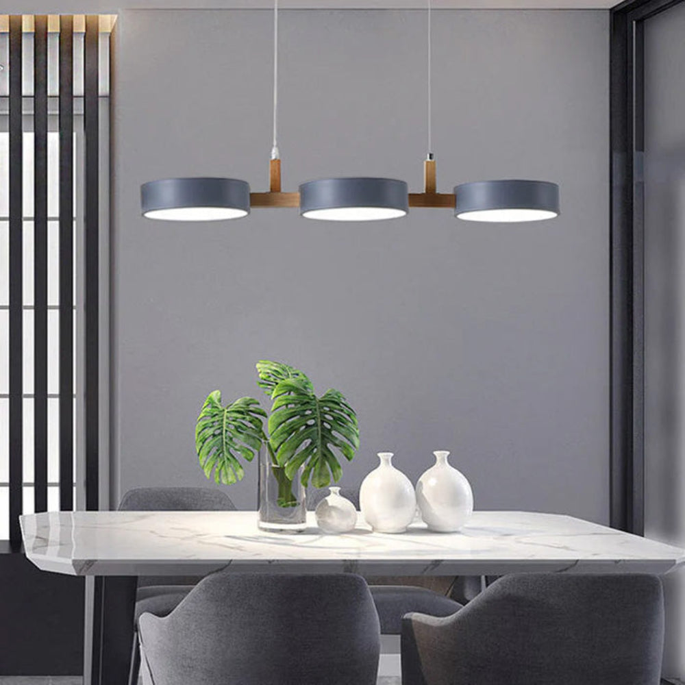 Pendelleuchte Modern | Dreifach Rund
