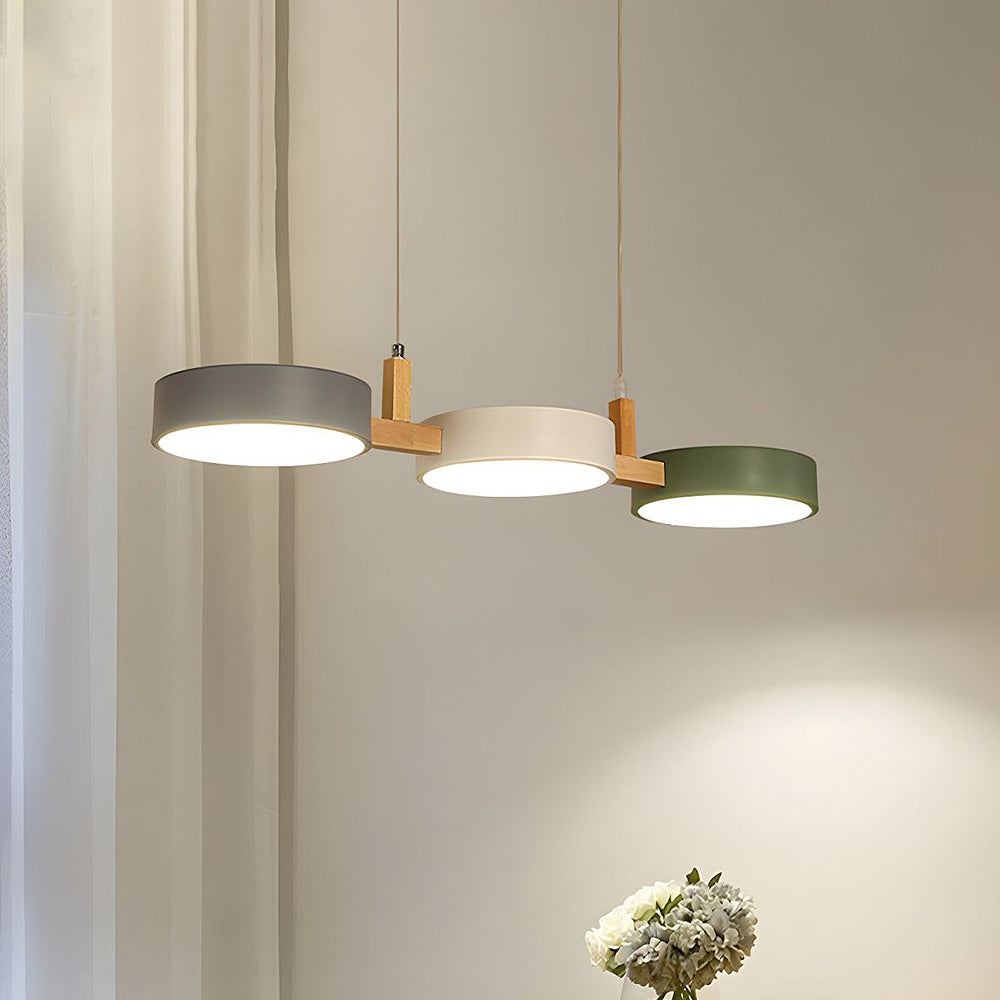 Pendelleuchte Modern | Dreifach Rund
