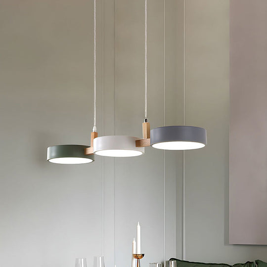 Pendelleuchte Modern | Dreifach Rund