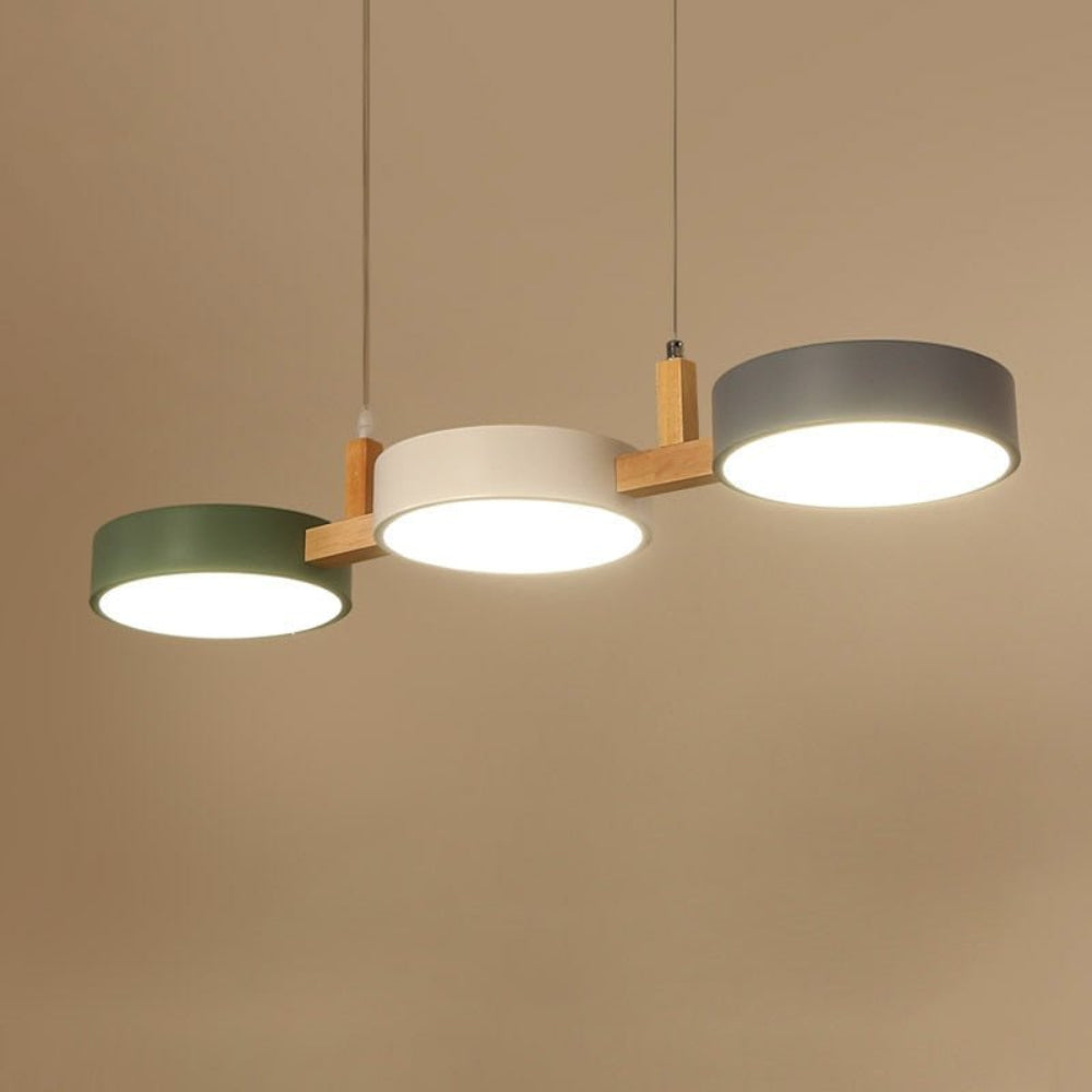 Pendelleuchte Modern | Dreifach Rund