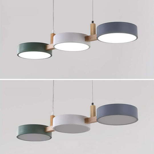Pendelleuchte Modern | Dreifach Rund