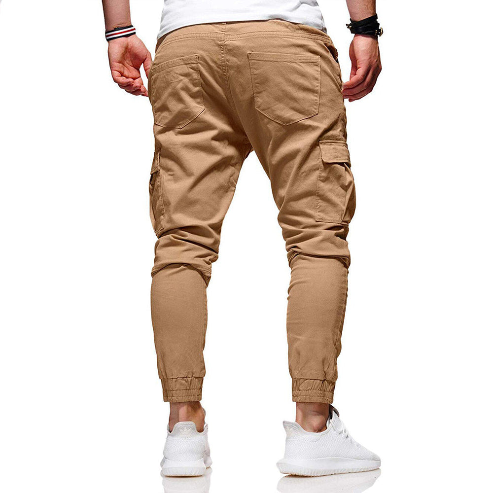 Herren Cargo Hose Locker Geschnitten | Mit Kordelzug und Taschen
