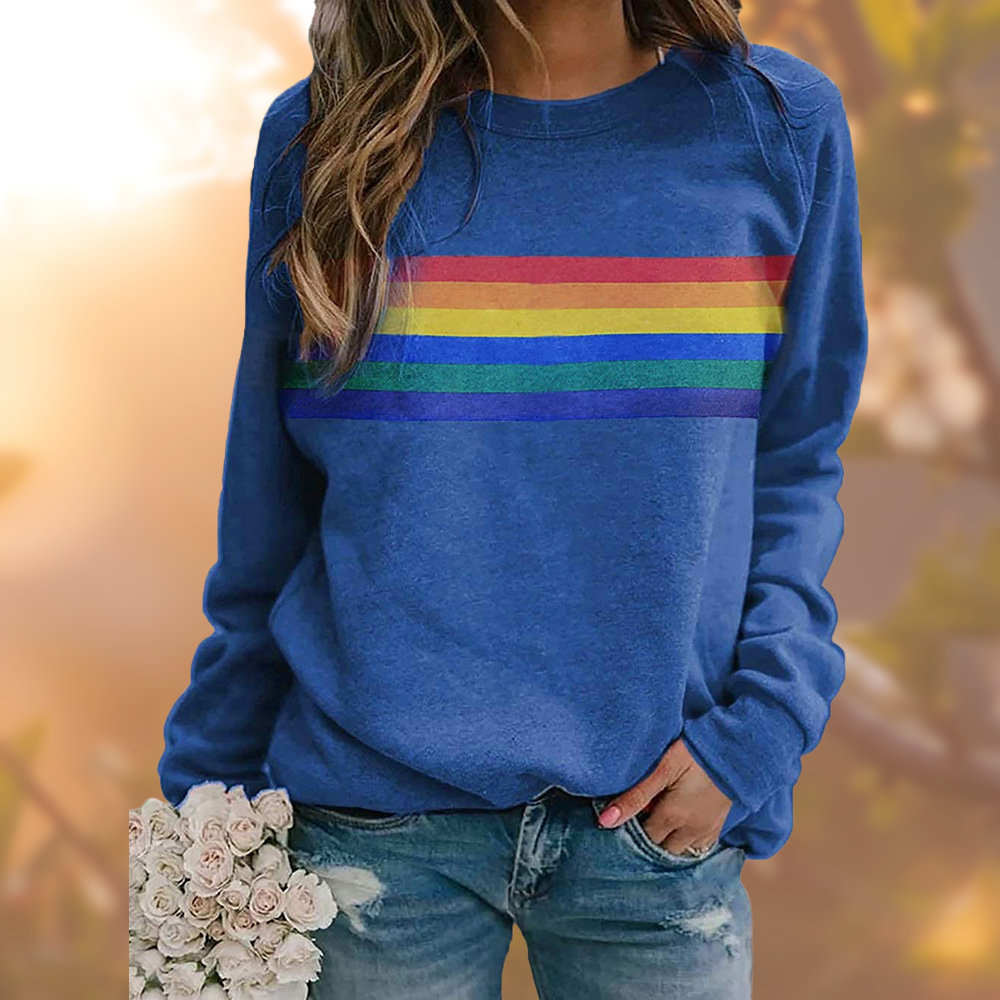 Damen Pullover | Modern mit Frontstreifen