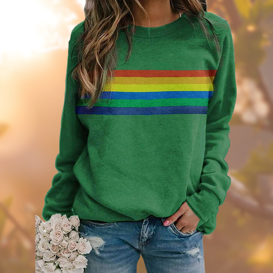 Damen Pullover | Modern mit Frontstreifen