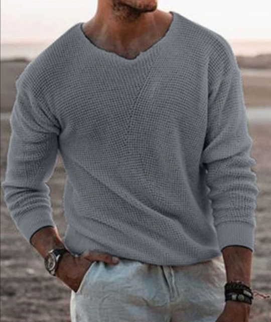 Lässiger warmer Pullover für Männer