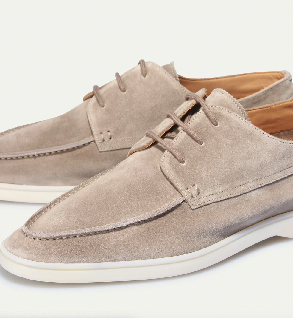 Wildleder-Schnürschuhe für Männer