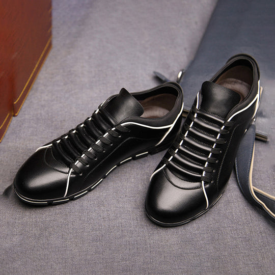 Schnür Aus Leder Sneaker für Herren