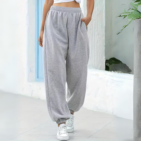 Jogginghosen Damen Baggy | Weite Hose Mit Bündchen