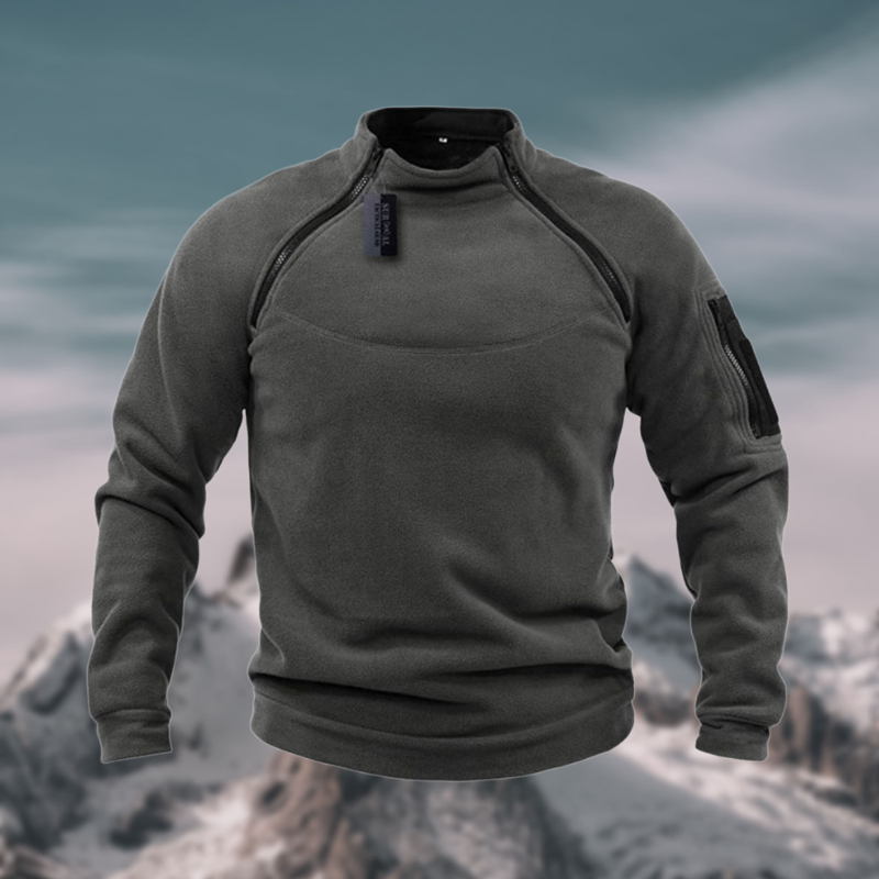 Outdoor Pullover Herren Mit Zipper | Fleece Style