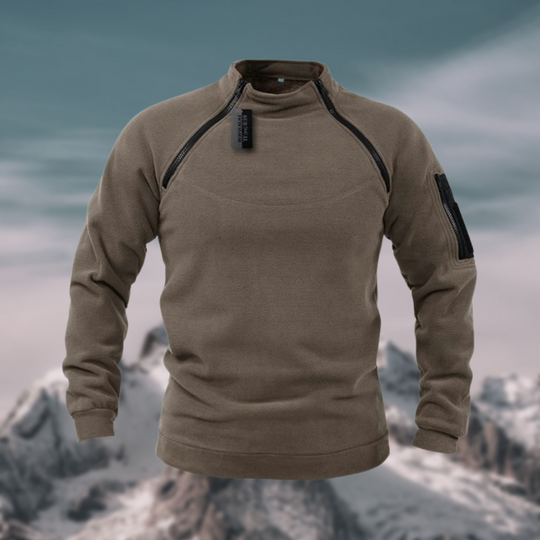 Outdoor Pullover Herren Mit Zipper | Fleece Style