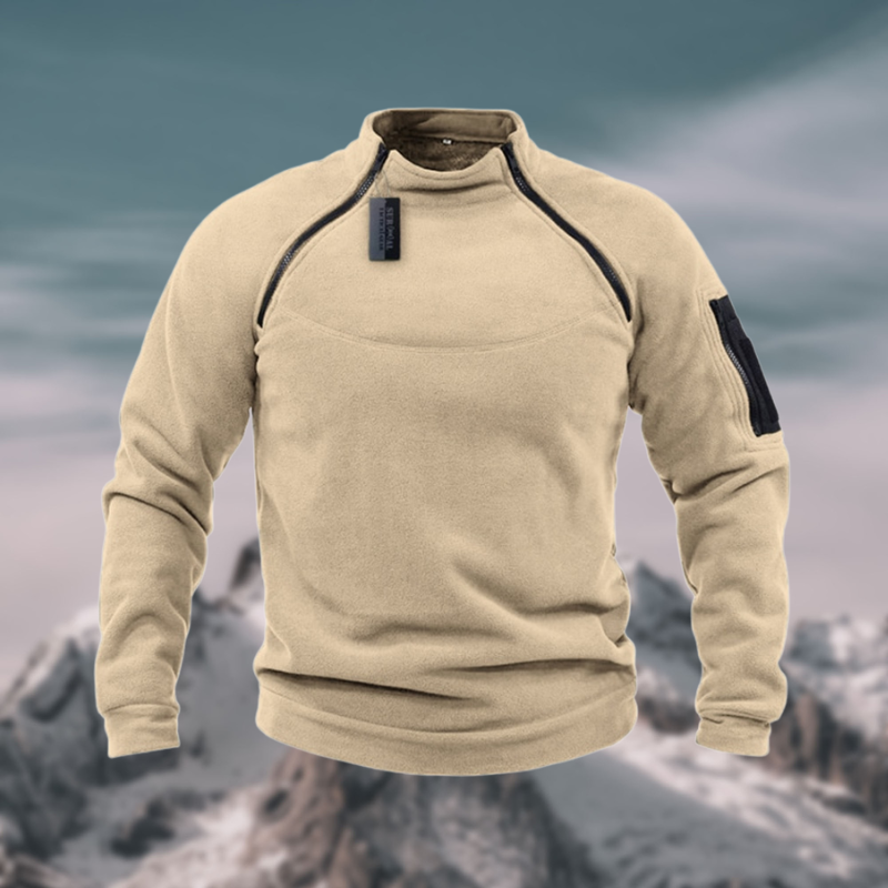 Outdoor Pullover Herren Mit Zipper | Fleece Style