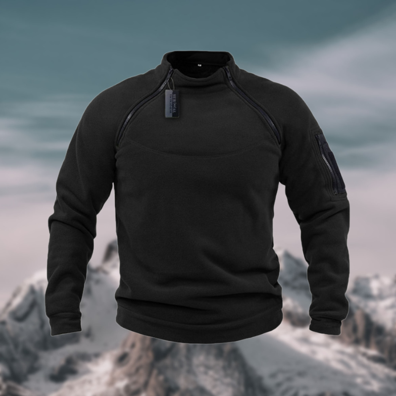 Outdoor Pullover Herren Mit Zipper | Fleece Style