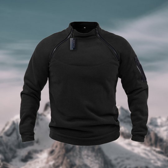 Outdoor Pullover Herren Mit Zipper | Fleece Style
