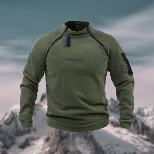 Outdoor Pullover Herren Mit Zipper | Fleece Style