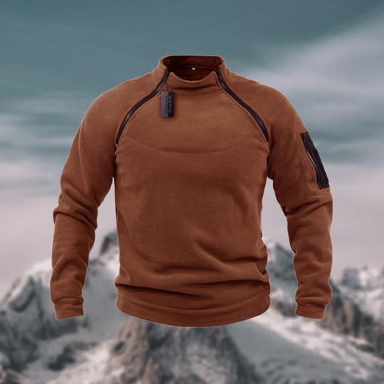 Outdoor Pullover Herren Mit Zipper | Fleece Style