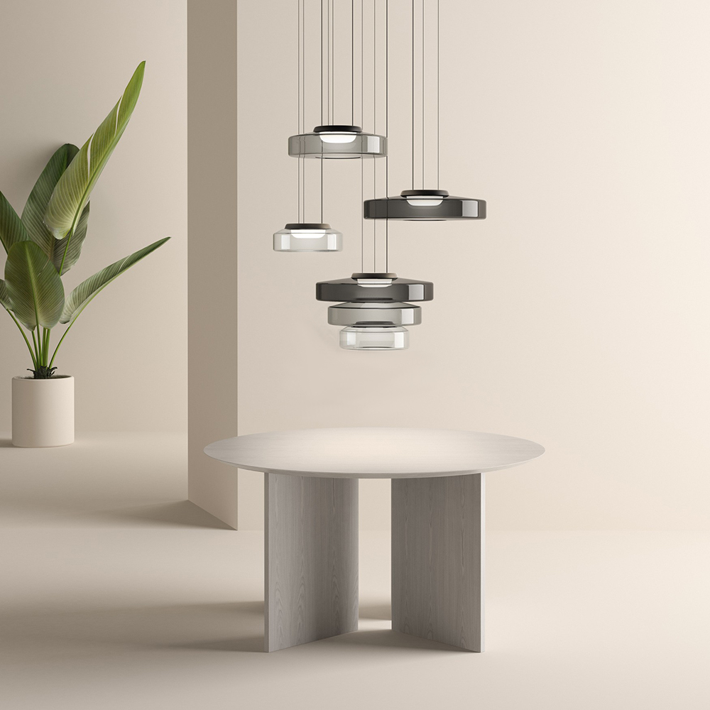 Pendelleuchte Rund | LED Höhenverstellbar