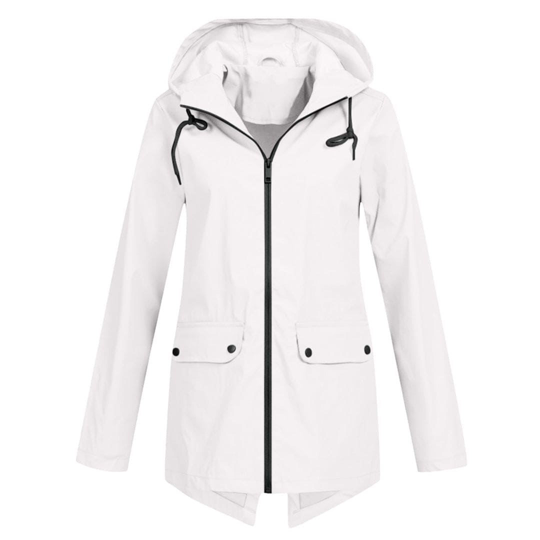 Damen Regenjacke Mit Kapuze Wasserdicht | Komfortabel & Modern