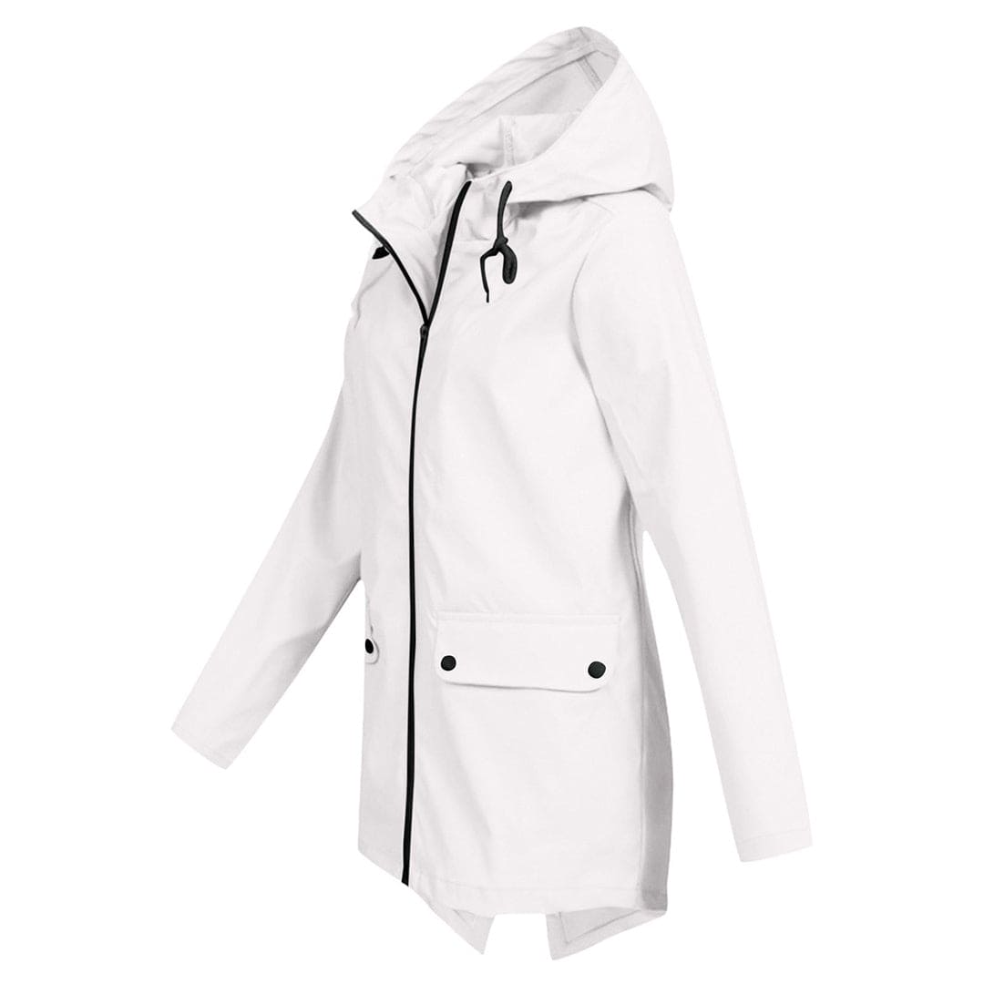 Damen Regenjacke Mit Kapuze Wasserdicht | Komfortabel & Modern