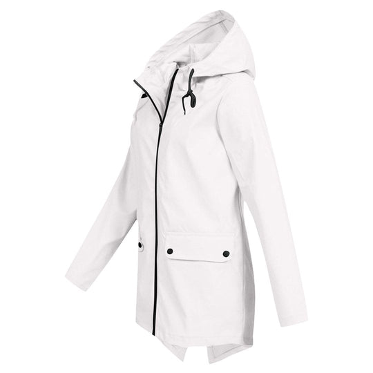 Damen Regenjacke Mit Kapuze Wasserdicht | Komfortabel & Modern