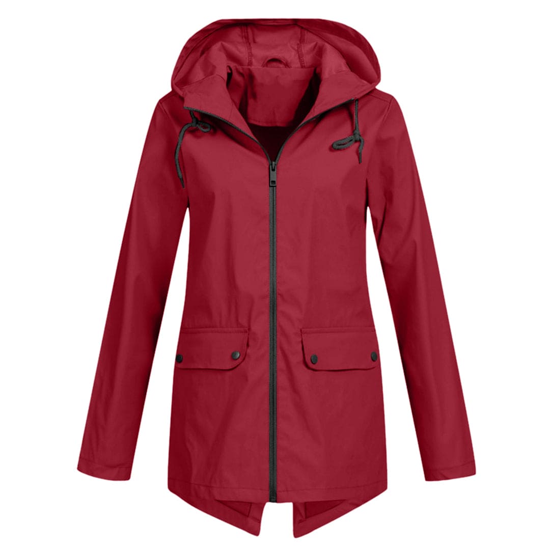 Damen Regenjacke Mit Kapuze Wasserdicht | Komfortabel & Modern