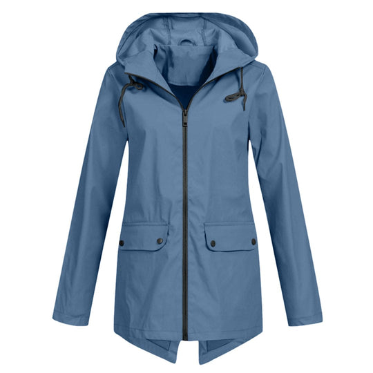Damen Regenjacke Mit Kapuze Wasserdicht | Komfortabel & Modern
