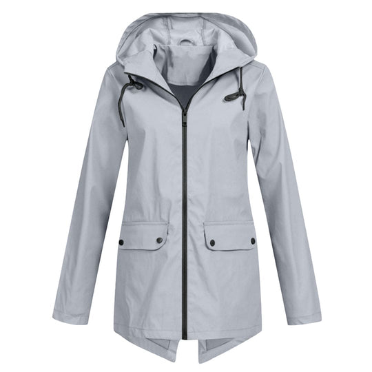Damen Regenjacke Mit Kapuze Wasserdicht | Komfortabel & Modern