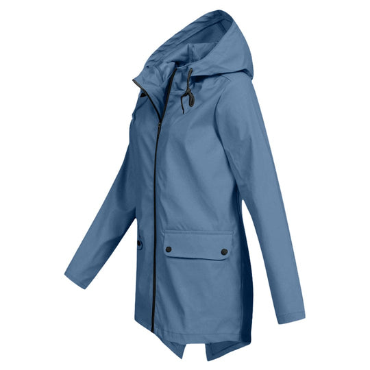 Damen Regenjacke Mit Kapuze Wasserdicht | Komfortabel & Modern