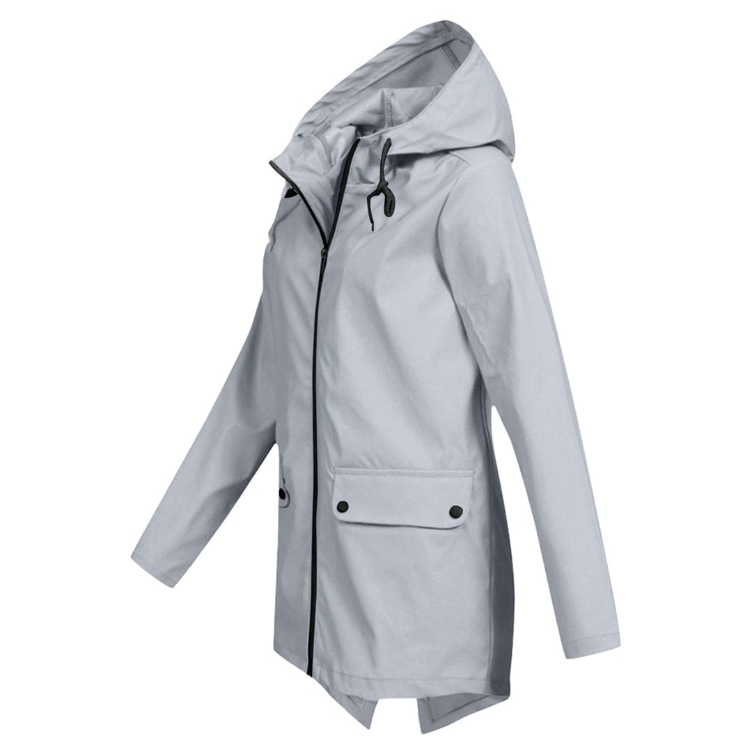 Damen Regenjacke Mit Kapuze Wasserdicht | Komfortabel & Modern