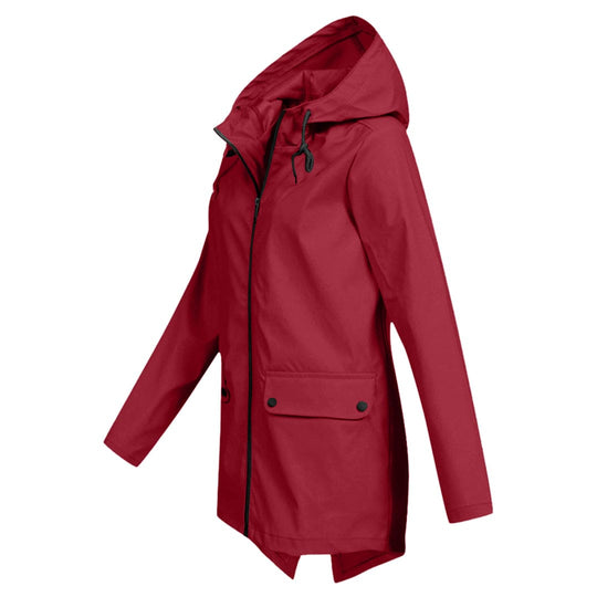 Damen Regenjacke Mit Kapuze Wasserdicht | Komfortabel & Modern