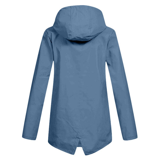 Damen Regenjacke Mit Kapuze Wasserdicht | Komfortabel & Modern