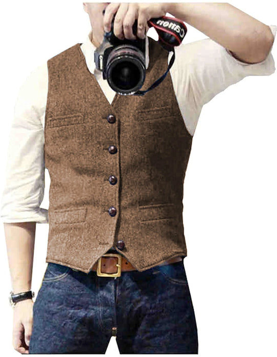 Herren Trachtenhemd | Klassisches Slim Fit Vest
