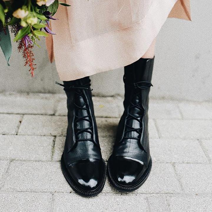 Damen Stiefelette Elegant Absatz | Warm Gefüttert Komfort