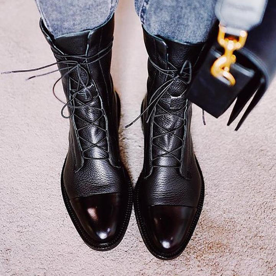 Damen Stiefelette Elegant Absatz | Warm Gefüttert Komfort