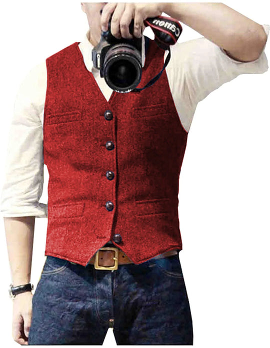 Herren Trachtenhemd | Klassisches Slim Fit Vest