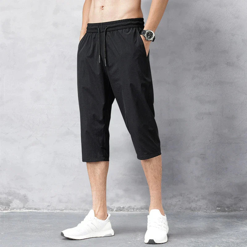 Kordelzug Caprihose für Herren