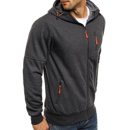 Strickjacke Für Herren Mit Kapuze | Funktionaler Outdoor-Stil