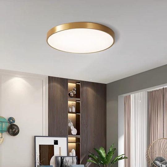 Deckenleuchte LED Rund | Flache Deckenlampe
