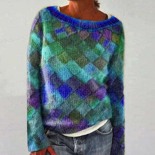 Kuscheliger Strickpullover für Frauen