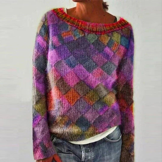 Kuscheliger Strickpullover für Frauen