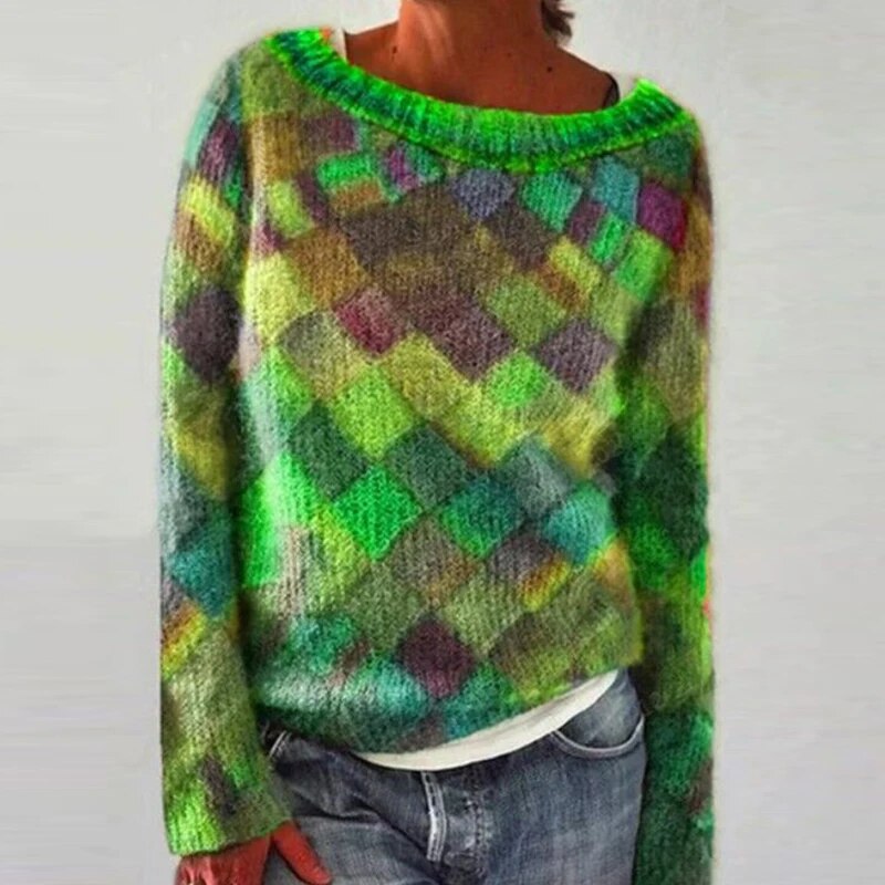 Kuscheliger Strickpullover für Frauen