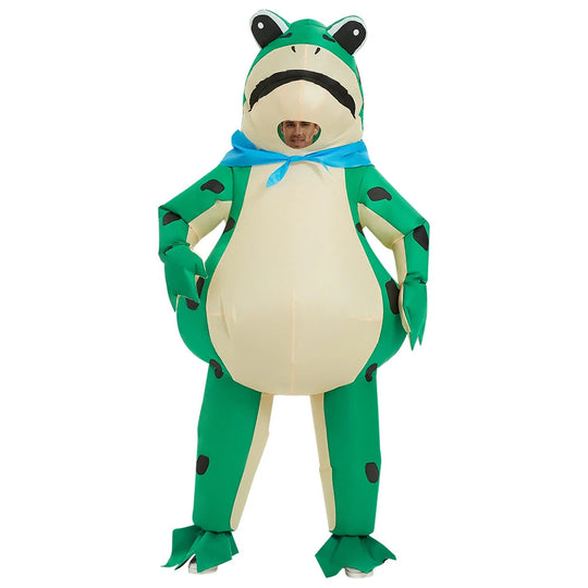 Aufblasbares Ganzkörper-Kostüm | Frosch-Optik Unisex