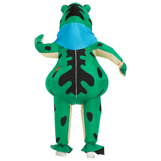 Aufblasbares Ganzkörper-Kostüm | Frosch-Optik Unisex