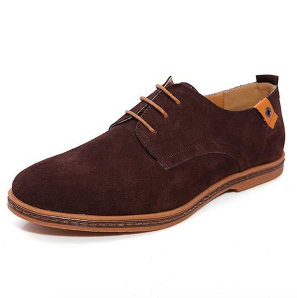 Wildleder-Lederschuhe für Herren