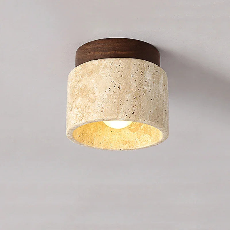 Japanisch Minimalistische Deckenleuchte | Rund Design
