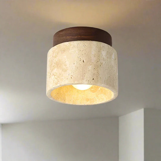 Japanisch Minimalistische Deckenleuchte | Rund Design