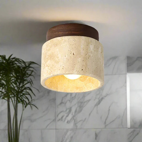 Japanisch Minimalistische Deckenleuchte | Rund Design