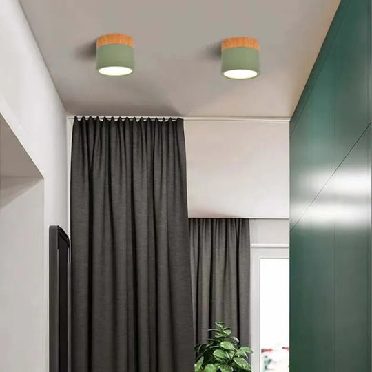 Minimalistische LED Deckenleuchte | Zylindrische Form